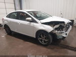 2013 Ford Focus Se White vin: 1FADP3F26DL320134