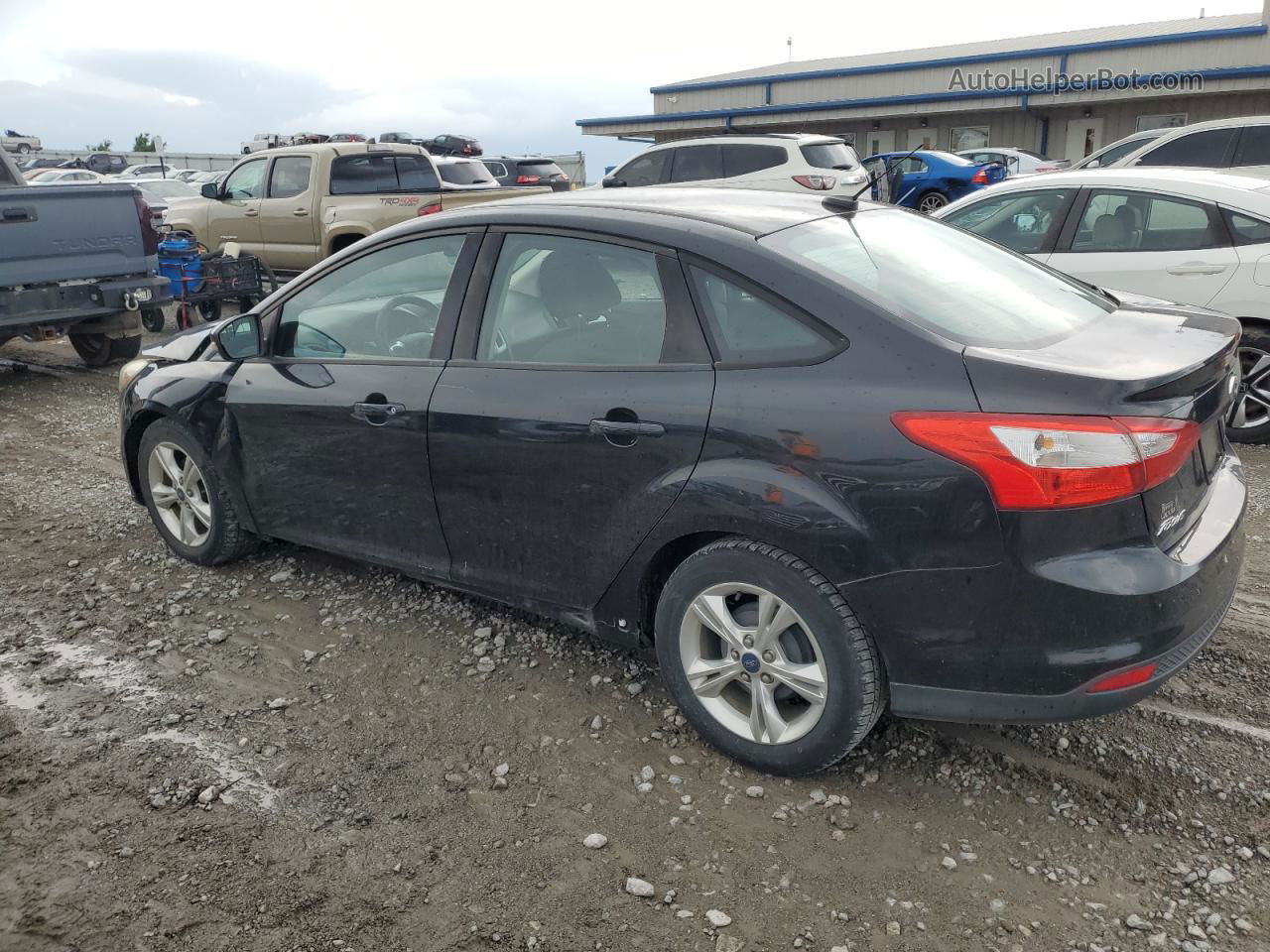 2013 Ford Focus Se Blue vin: 1FADP3F26DL333322