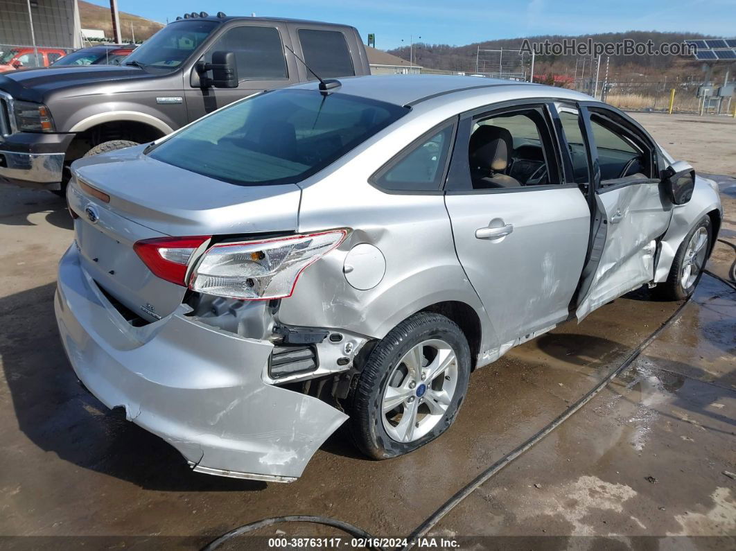 2013 Ford Focus Se Silver vin: 1FADP3F26DL336236