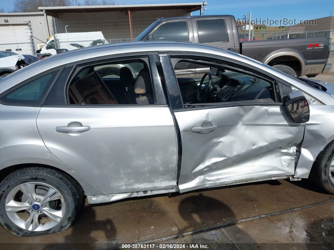 2013 Ford Focus Se Silver vin: 1FADP3F26DL336236