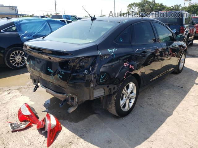 2014 Ford Focus Se Black vin: 1FADP3F26EL159298