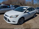 2014 Ford Focus Se White vin: 1FADP3F26EL159883