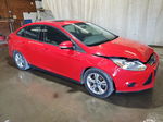 2014 Ford Focus Se Red vin: 1FADP3F26EL230743