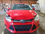 2014 Ford Focus Se Red vin: 1FADP3F26EL230743