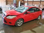 2014 Ford Focus Se Red vin: 1FADP3F26EL230743