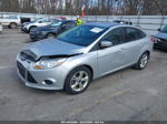 2014 Ford Focus Se Silver vin: 1FADP3F26EL310785