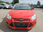 2014 Ford Focus Se Красный vin: 1FADP3F26EL318238