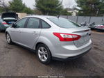 2014 Ford Focus Se Silver vin: 1FADP3F26EL344029