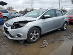 2014 Ford Focus Se Gray vin: 1FADP3F26EL359002