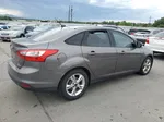 2014 Ford Focus Se Gray vin: 1FADP3F26EL391495