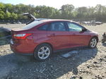 2014 Ford Focus Se Red vin: 1FADP3F26EL439299