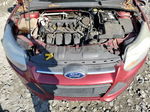 2014 Ford Focus Se Red vin: 1FADP3F26EL439299