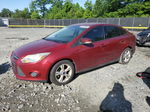 2014 Ford Focus Se Red vin: 1FADP3F26EL439299