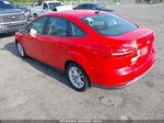 2015 Ford Focus Se Red vin: 1FADP3F26FL234292