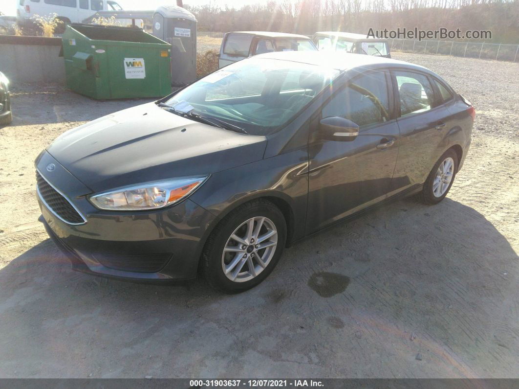 2015 Ford Focus Se Серый vin: 1FADP3F26FL343996