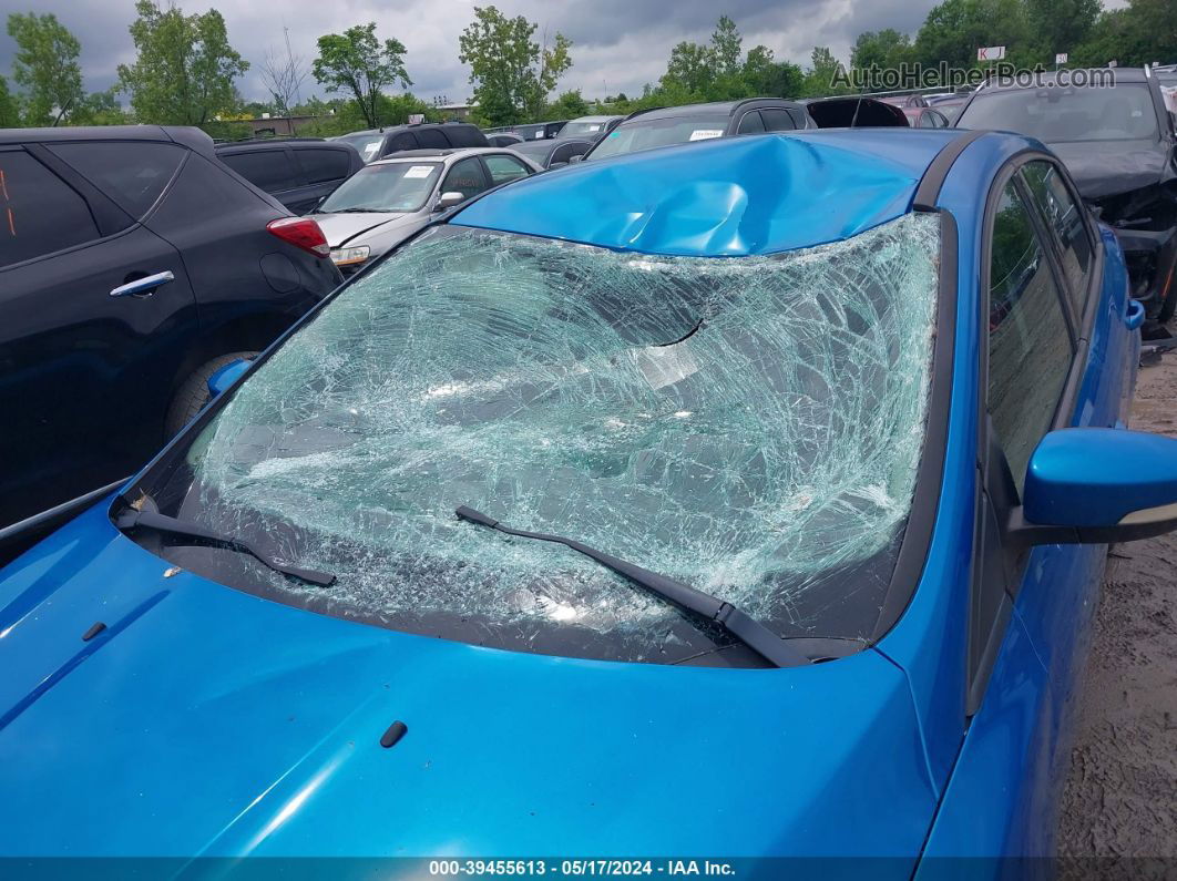 2016 Ford Focus Se Blue vin: 1FADP3F26GL314404