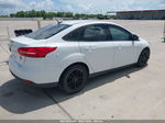 2017 Ford Focus Se White vin: 1FADP3F26HL285875