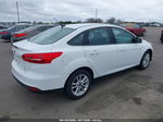 2017 Ford Focus Se White vin: 1FADP3F26HL348070