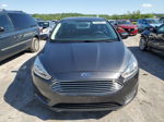 2018 Ford Focus Se Gray vin: 1FADP3F26JL204556