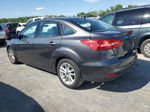 2018 Ford Focus Se Gray vin: 1FADP3F26JL204556