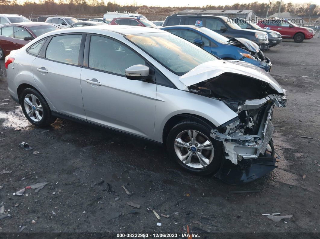 2013 Ford Focus Se Silver vin: 1FADP3F27DL113753