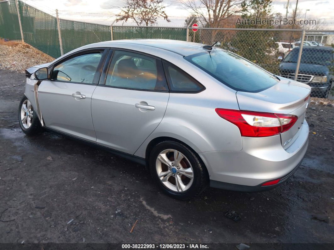 2013 Ford Focus Se Silver vin: 1FADP3F27DL113753