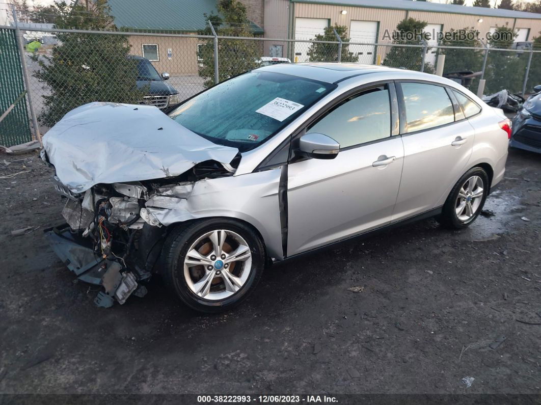 2013 Ford Focus Se Silver vin: 1FADP3F27DL113753