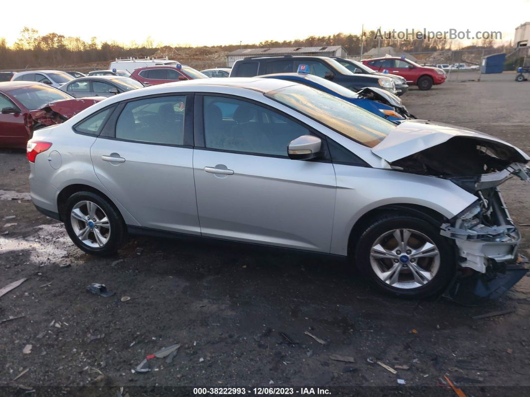 2013 Ford Focus Se Silver vin: 1FADP3F27DL113753