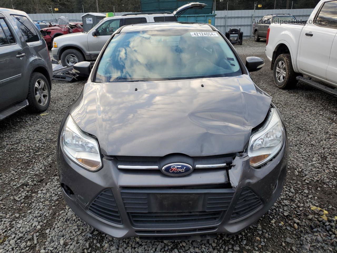 2013 Ford Focus Se Серый vin: 1FADP3F27DL124509