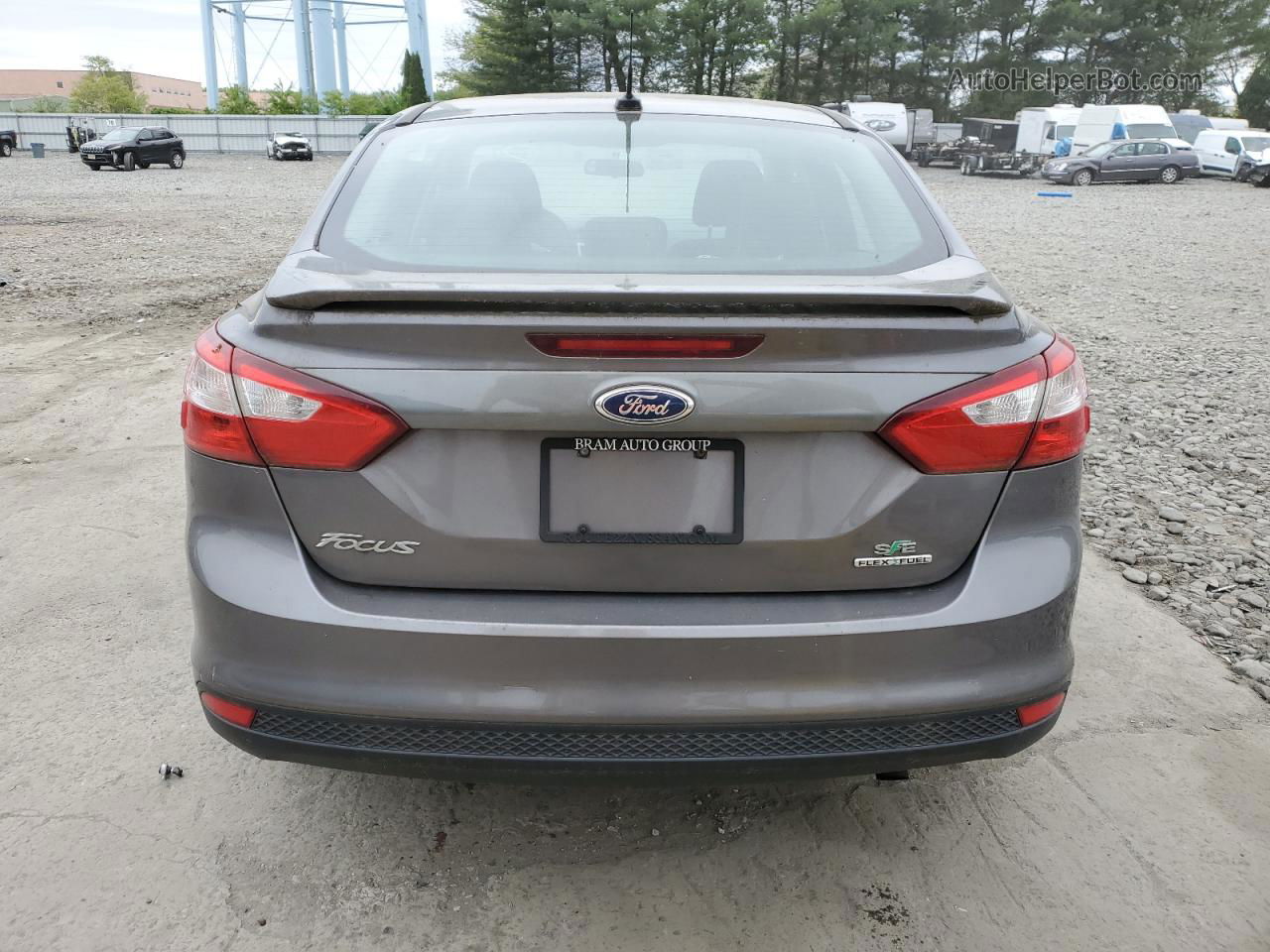 2013 Ford Focus Se Gray vin: 1FADP3F27DL148633