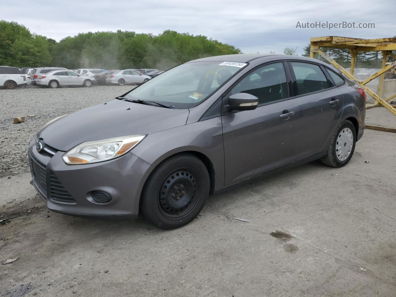 2013 Ford Focus Se Серый vin: 1FADP3F27DL148633