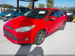 2013 Ford Focus Se Red vin: 1FADP3F27DL205087