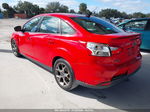 2013 Ford Focus Se Красный vin: 1FADP3F27DL205087