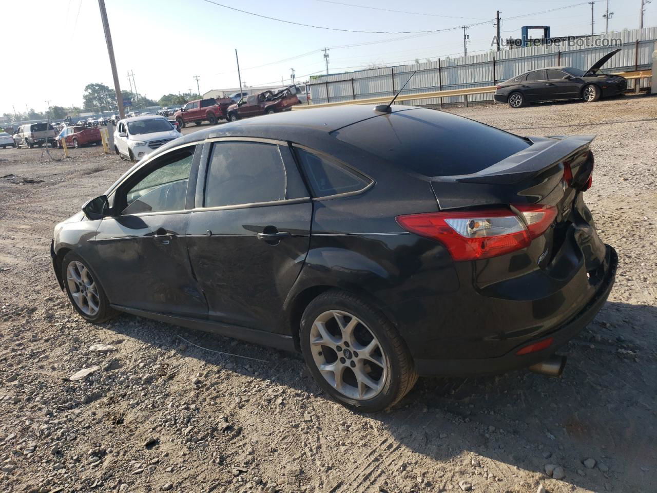 2013 Ford Focus Se Black vin: 1FADP3F27DL212427