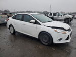 2013 Ford Focus Se White vin: 1FADP3F27DL254208