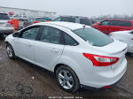 2013 Ford Focus Se White vin: 1FADP3F27DL270151