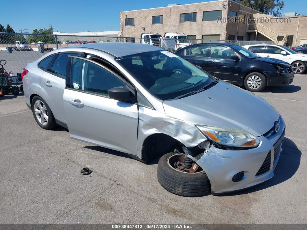 2013 Ford Focus Se Silver vin: 1FADP3F27DL277603