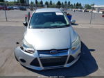 2013 Ford Focus Se Silver vin: 1FADP3F27DL277603