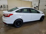 2013 Ford Focus Se White vin: 1FADP3F27DL279061