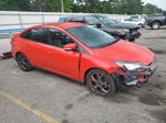 2013 Ford Focus Se Red vin: 1FADP3F27DL285331