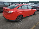 2013 Ford Focus Se Red vin: 1FADP3F27DL285331