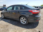 2013 Ford Focus Se Black vin: 1FADP3F27DL287001