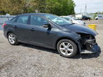 2013 Ford Focus Se Black vin: 1FADP3F27DL287001