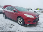 2013 Ford Focus Se Red vin: 1FADP3F27DL295440