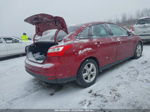 2013 Ford Focus Se Red vin: 1FADP3F27DL295440