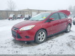 2013 Ford Focus Se Red vin: 1FADP3F27DL295440