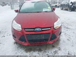 2013 Ford Focus Se Red vin: 1FADP3F27DL295440