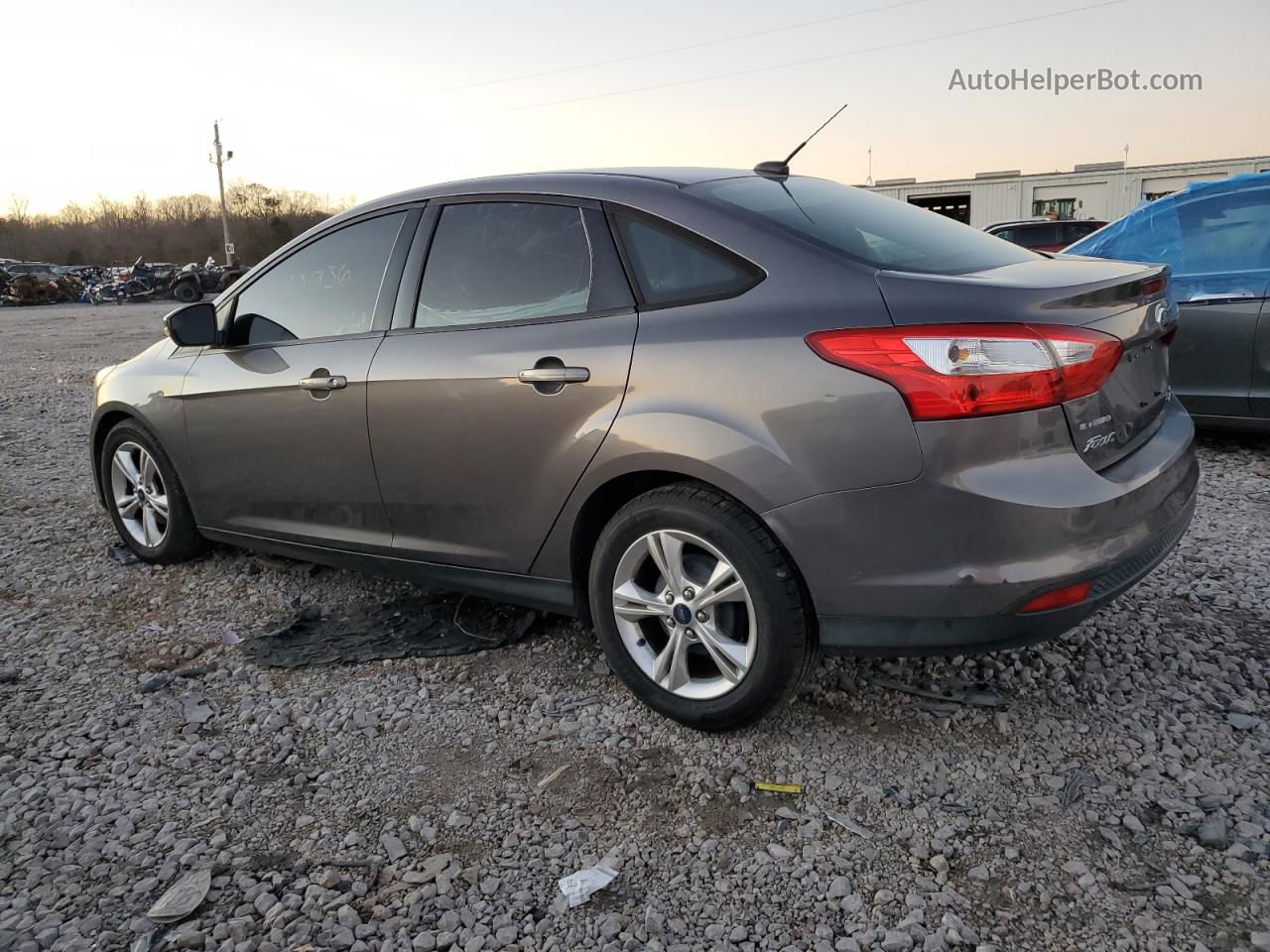 2013 Ford Focus Se Gray vin: 1FADP3F27DL299939