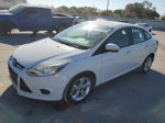 2013 Ford Focus Se White vin: 1FADP3F27DL307179