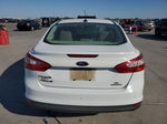 2013 Ford Focus Se White vin: 1FADP3F27DL307179